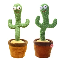 cactus plush doll funny educational cute dancing cactus stuffed toy for valentines