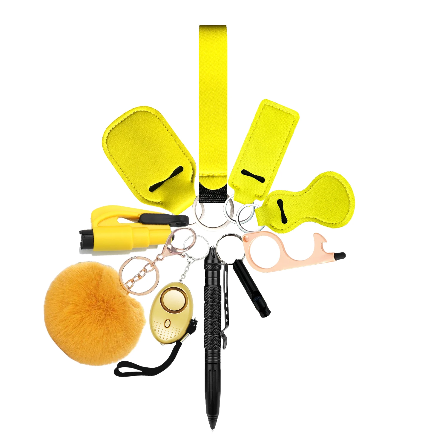 

Self Defense Alarm 130Db Security Protect Alert Personal Safety Scream Loud Keychain Emergency Alarm for Women Kids Girl