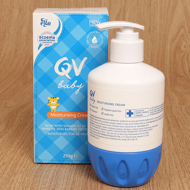 Новейший Австралийский QV детский увлажняющий крем-крем 250 г лосьон для тела длительное облегчение сухих зон экзема дерматит псориаз