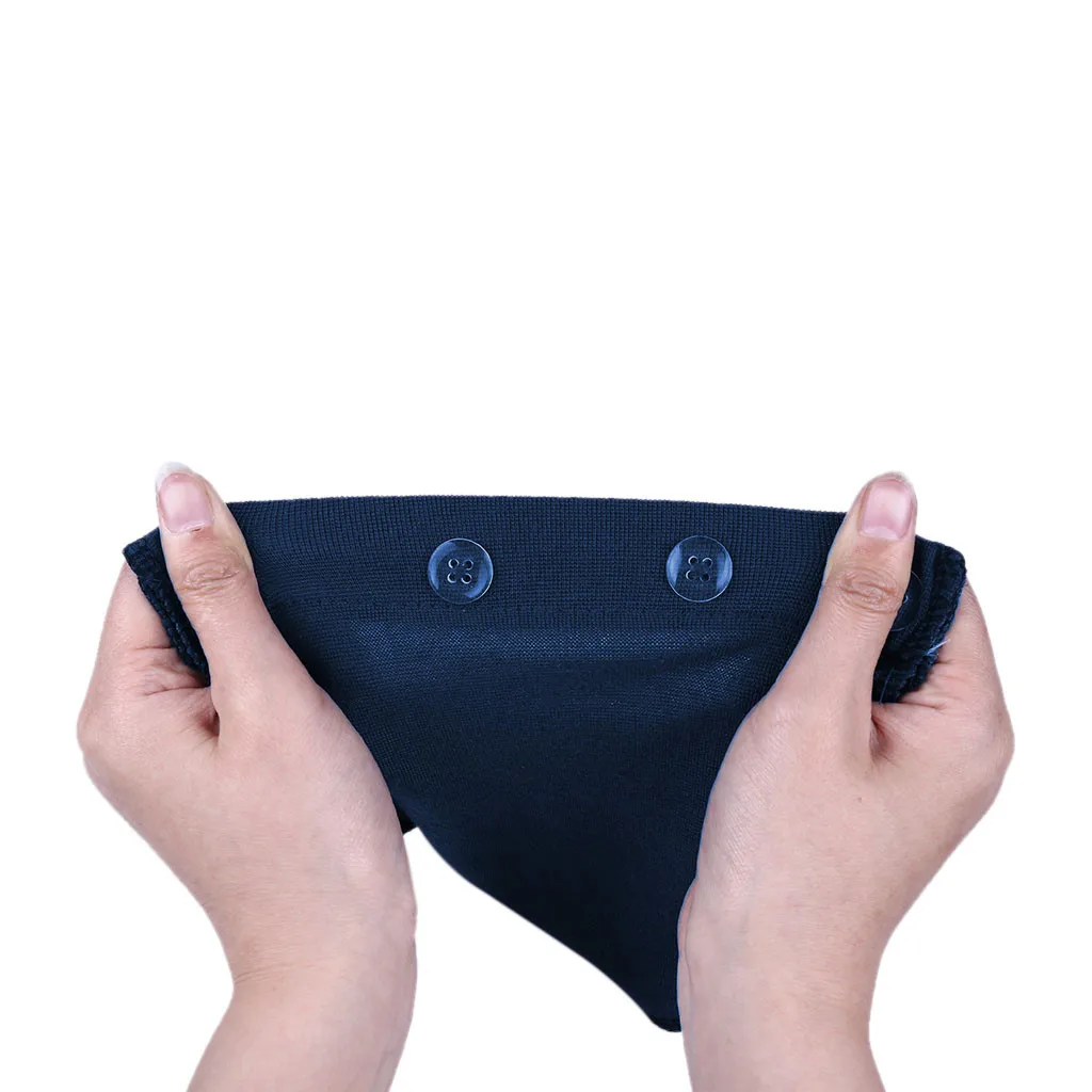 

3PC Maternity Pregnancy Waistband Belt Extender Support Adjustable Elastic Pants Waist Spuc Belts Pants Apparel Accessories