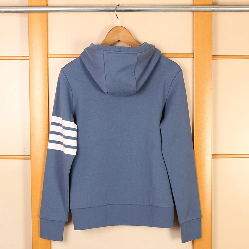 

2021 Fashion TB Brand vintage Hooded sweatshirts men women Loose cotton Hoodies male Striped Casual Sportswear pullovers