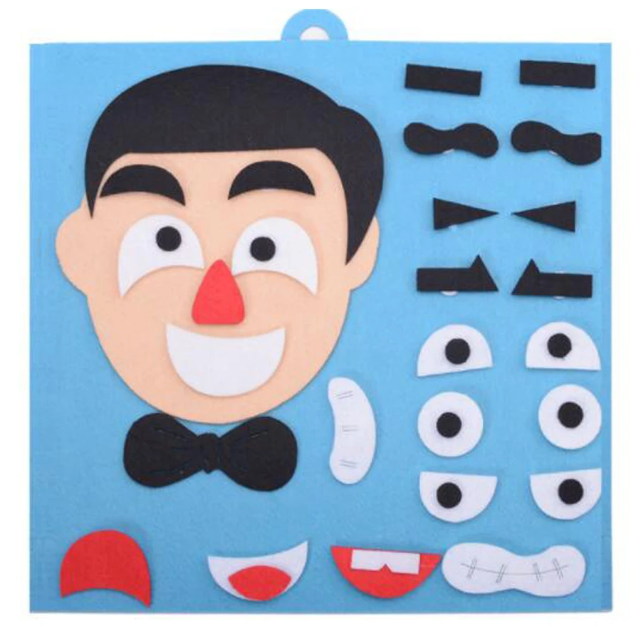 Нетканые 3D пятичувственные органы эмоции поделки своими руками нетканые