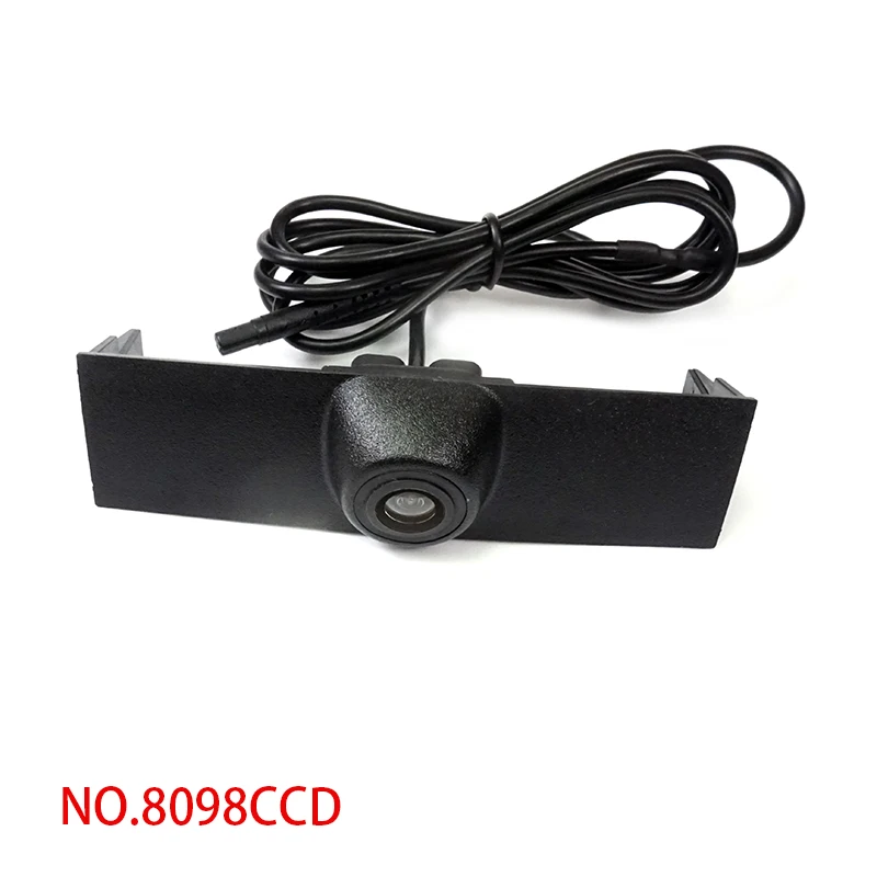 8098CCD Закрытая Автомобильная Передняя камера с логотипом CCD HD 180deg для VW Volkswagen SPORTSVAN TOUAREG 2013 - Название цвета: 8098CCD