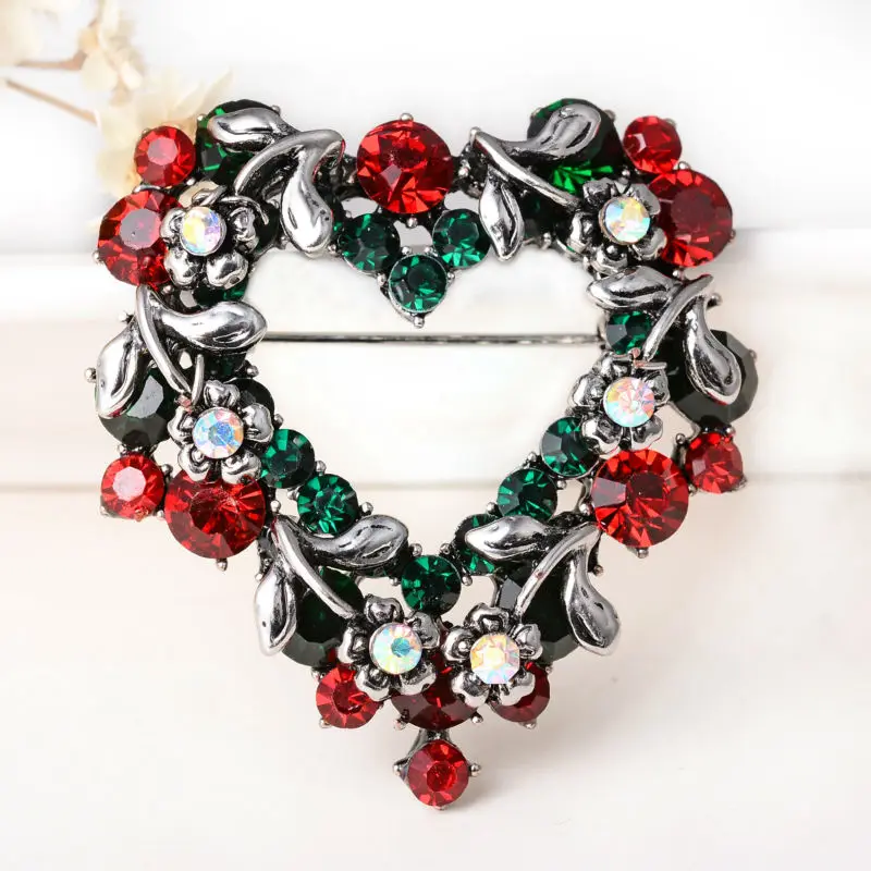 Винтажные рождественские броши для девочек и женщин рождественский подарок