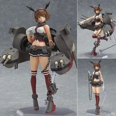 (14 см) Горячая Распродажа аниме Kantai Collection Mutsu игрушка 242 # ПВХ фигурка модель
