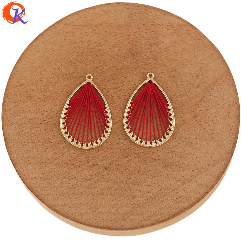 

Cordial Design 50Pcs 22*32MM Jewelry Accessories/DIY Making/Pendant/Jewelry Making/Hand Made/Drop Shape/Earring Findings/Charms