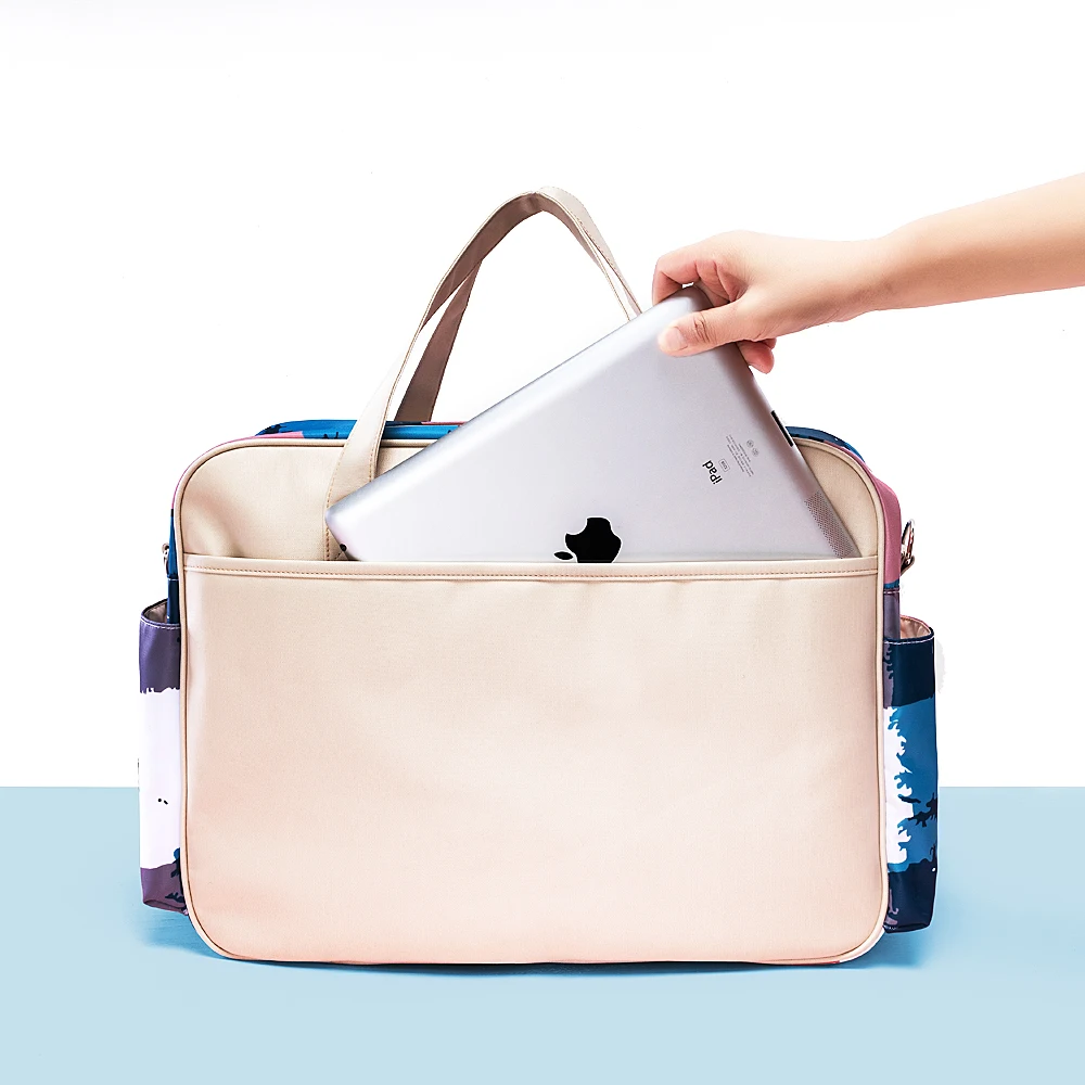 

Fashion Diaper Bag Large Capacity Waterproof Storage Organizers Maternity Hospital Portable Tote Shoulder Luiertas For Nursing