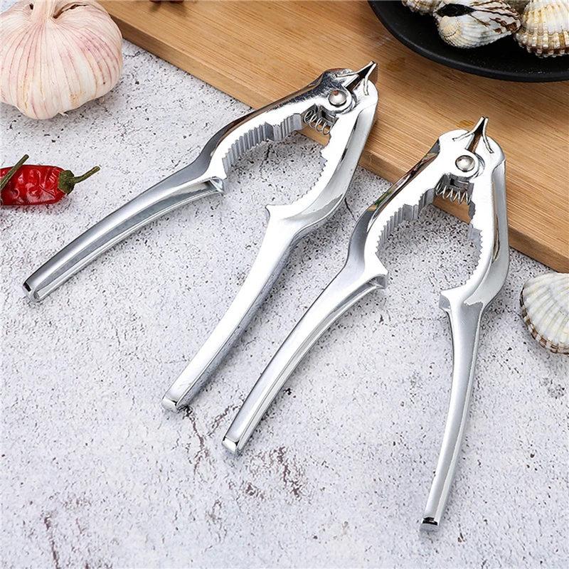 Clams Scallops Clam Clip Zinc Alloy Seafood Automatic Spring Design Food Kitchen Multifunction Open Clamshell | Дом и сад