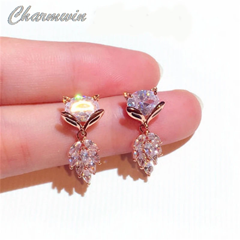 Женские серьги-подвески в Корейском стиле стразы | Украшения и аксессуары