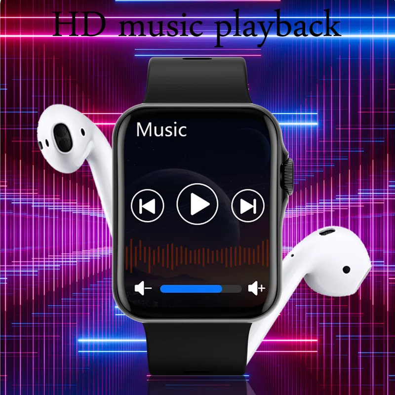

Big Full Touch HD Screen Smart Watch Men Women Bluetooth Call Play Music Sport Smartwatch Watches For Android IOS PK P8 IWO