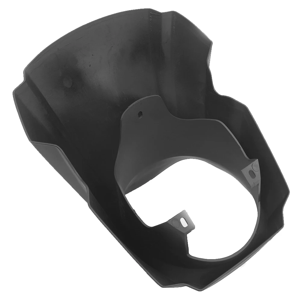 Передняя обтекательная крышка мотоцикла матовая черная обтекатель для лобового