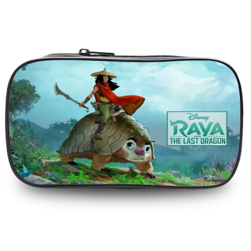 

Disney Raya and The Last Dragon 3D Case Anime Pencil Box Cartoon Cosmetic Bag Girls School Supplies Bag Organizer Makeup Pouch
