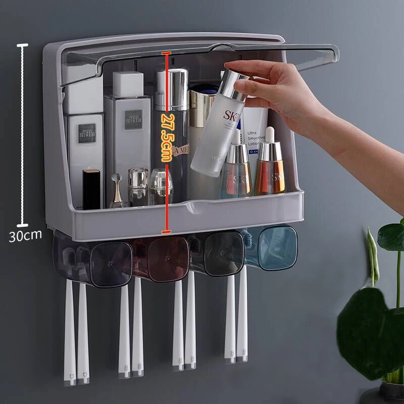 

Bathroom Brush Holder Toilet Washing Sets WC Decoration Accessories Bathroom Gadgets Wall Mount Stand Toilet Accessiries Set