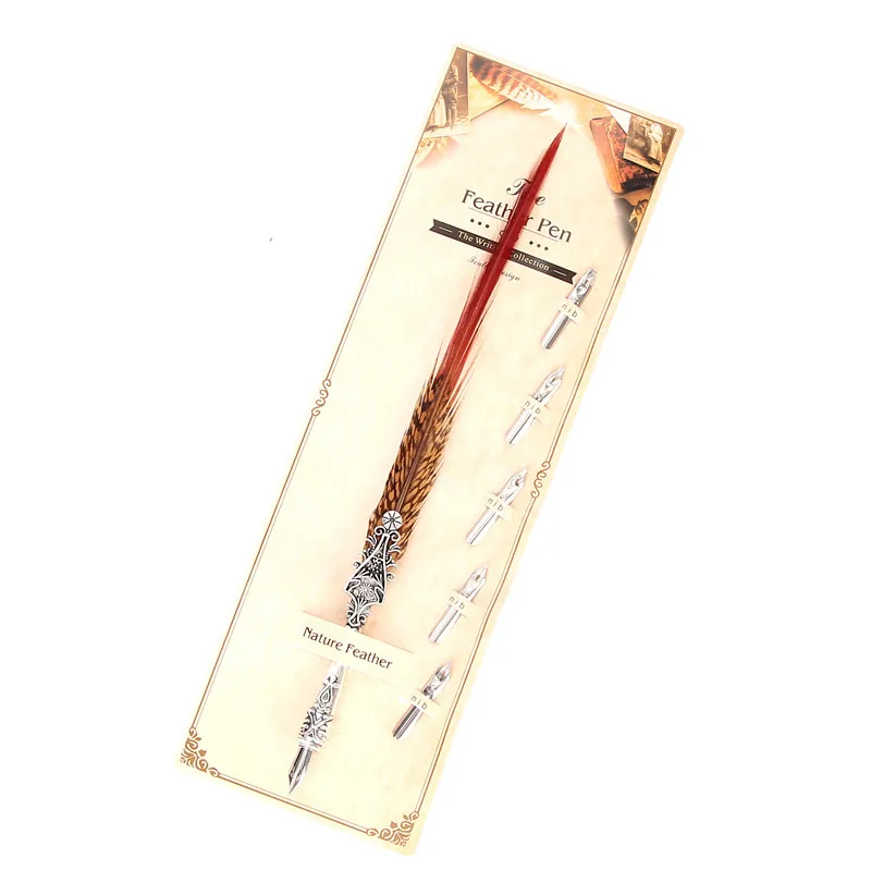 Новинка креативная эмалированная перьевая ручка в стиле ретро разнообразные