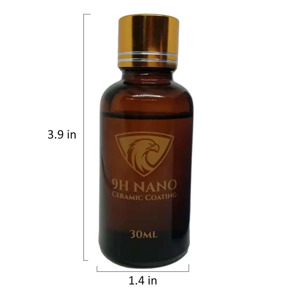 Керамическое покрытие OLOMM 9H для автомобиля водостойкая гидрофобная нано