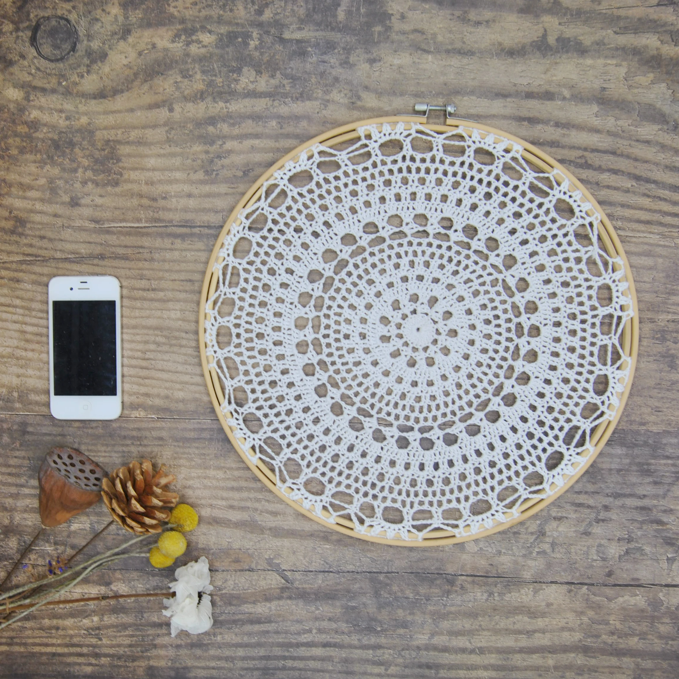 

Handmade Macrame Pendant Wedding Decoration Bohemian Tapestry LivingRoom Bedroom Wall Decoration Sweet Home No.B073 Diameter34cm