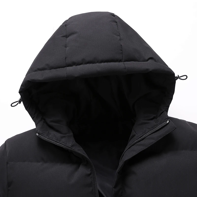 

Men Parka Coat Winter Casual Cotton Coat Men Jacket Hoodies Jacket Puffer Jacket Autumn Clothing Warm Windbreaker Plus Size 5XL