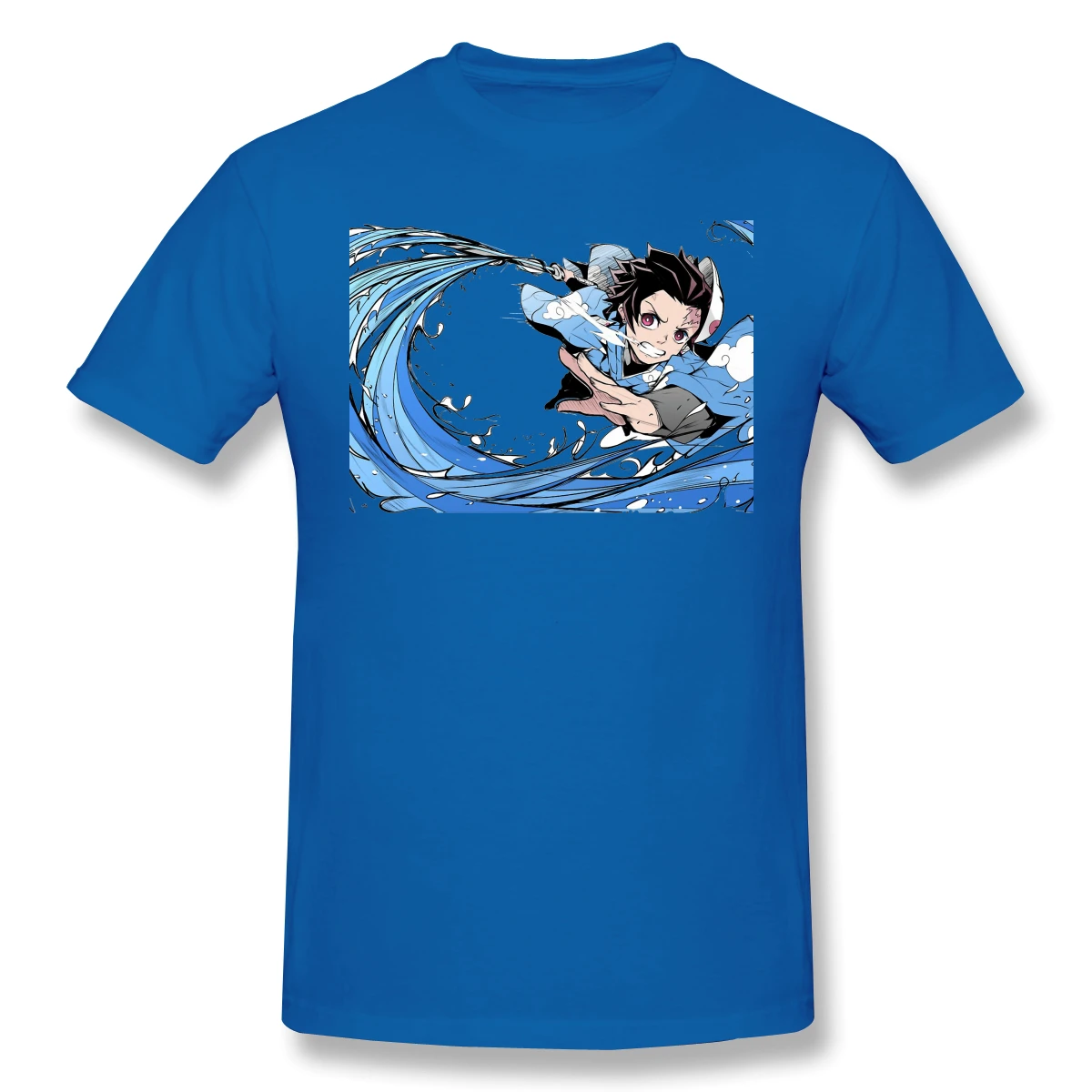 

Demon Slayer Kimetsu no Yaiba 2021 New Arrival T-Shirt Demon Slayer Cool Crewneck Cotton for Men