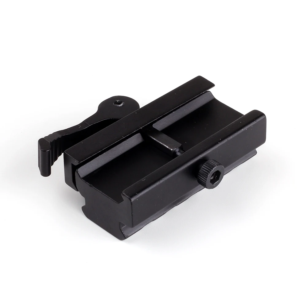 

Tactical Scope Accessories Medium Profile 5 Slot Quick Disconnect Lever 20mm Picatinny Weaver Rail Mount Adaptor and Riser