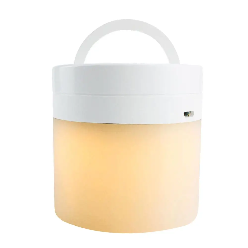 

Portable LED Night Light 7 Colors Energy Save Lamp Living Room Home Children Bedroom Cylindrical Lamp Table Lighting