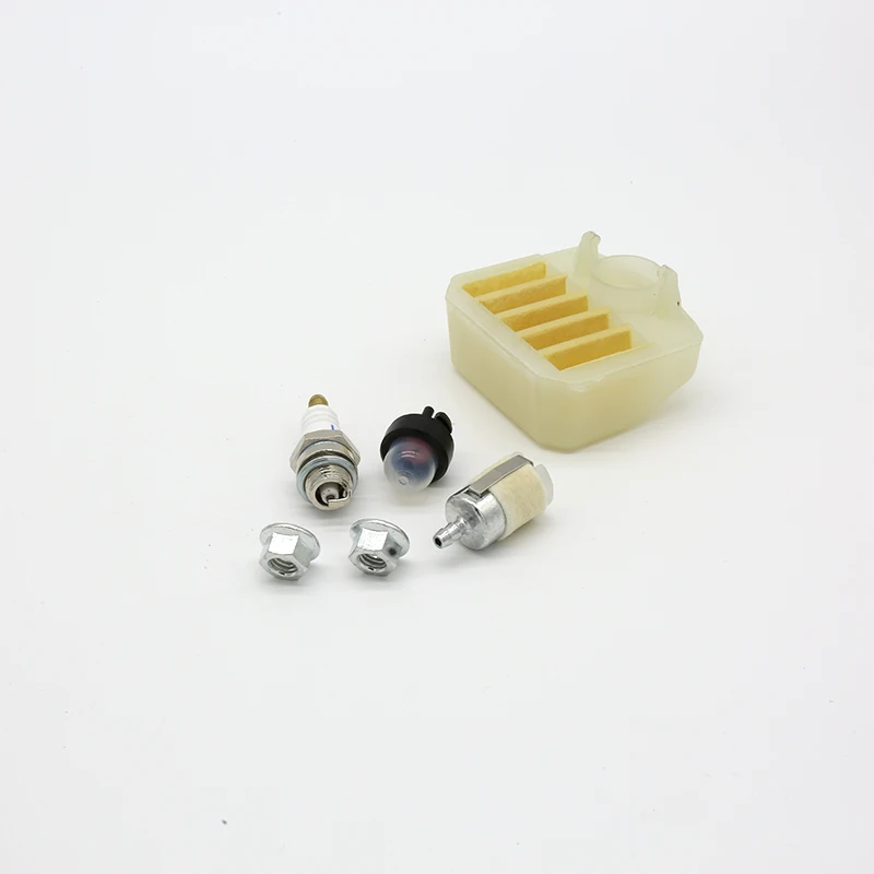 

Air Filter Spark Plug Primer Bulb Bar Nuts Kit For HUSQVARNA 340 345 346 XP 350 353 Chainsaw Parts 537024003