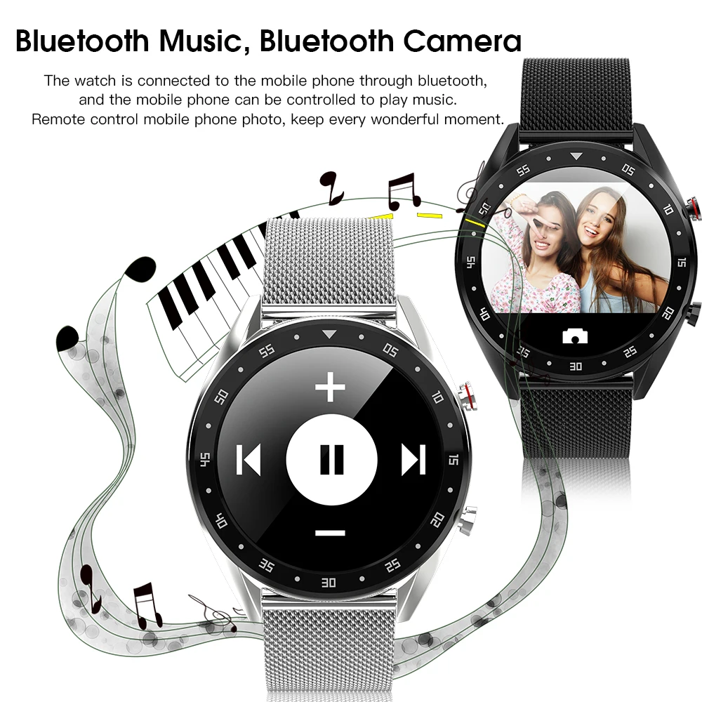 696 L7 Смарт-часы спортивные BTcall SmartWatch ECG + PPG HRV отчет сердечного ритма тест