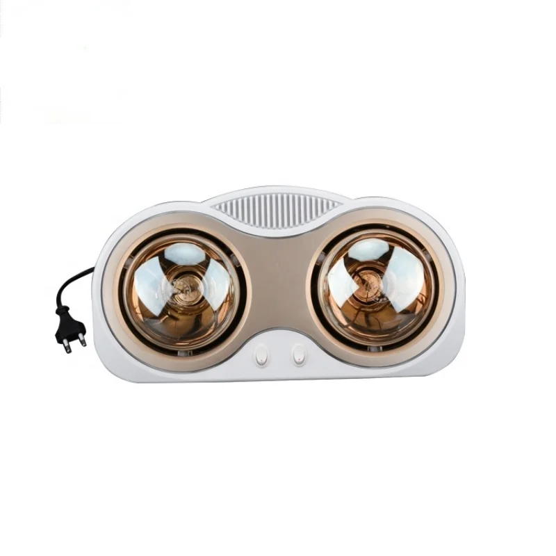 

Bathroom Heater Lamp Electric Heater Bathroom Heat Lamp Waterproof 220V 50 60HZ Wall Mounted Heating Wire Adjustable ThermoCD