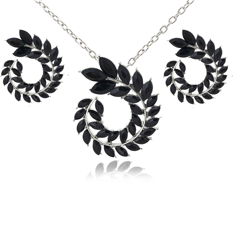 Набор свадебных украшений XIYANIKE очаровательный Ювелирный Комплект из ожерелья и