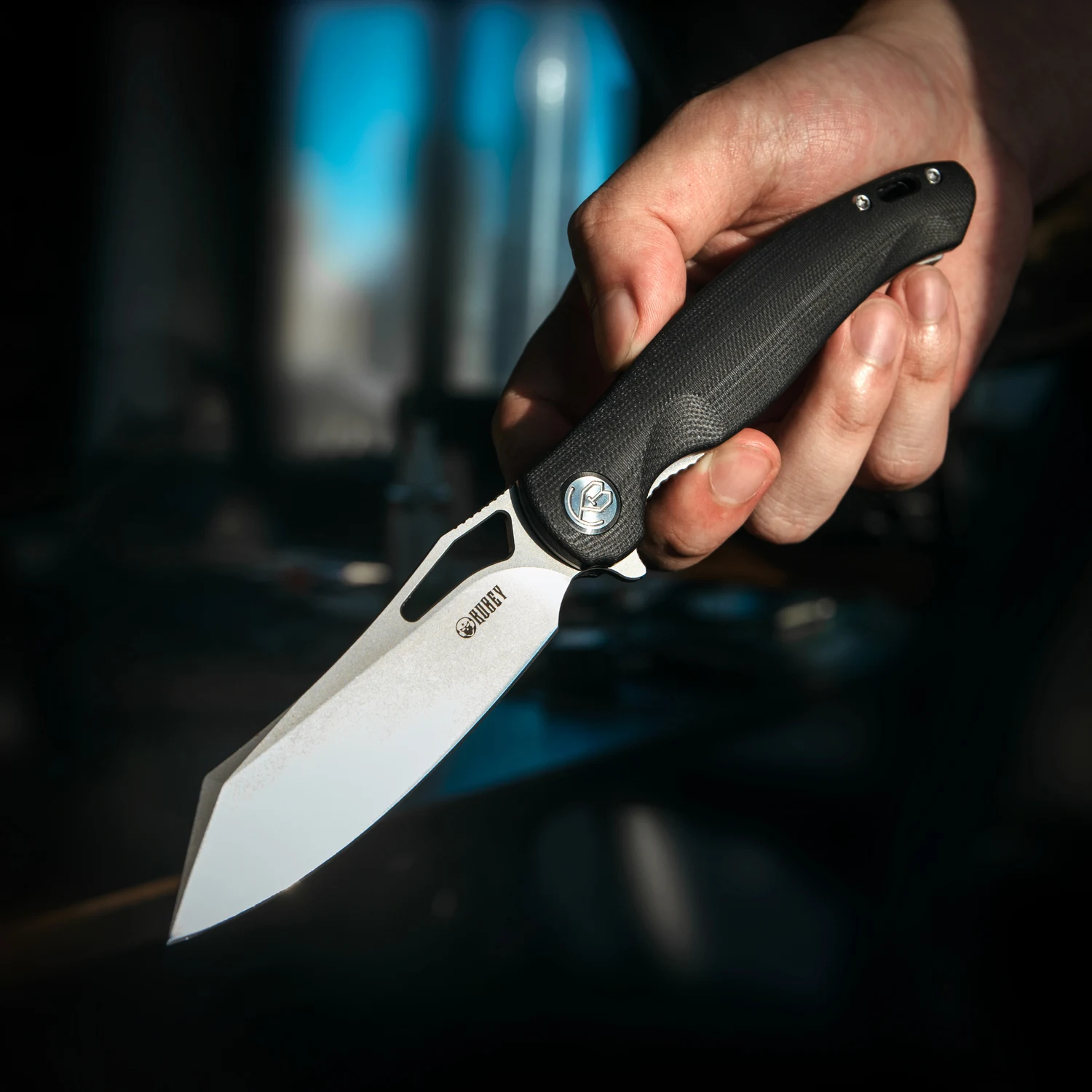 Складной нож Kubey dge239 уличный Карманный клинок из стали 3 9 дюйма лезвие AUS