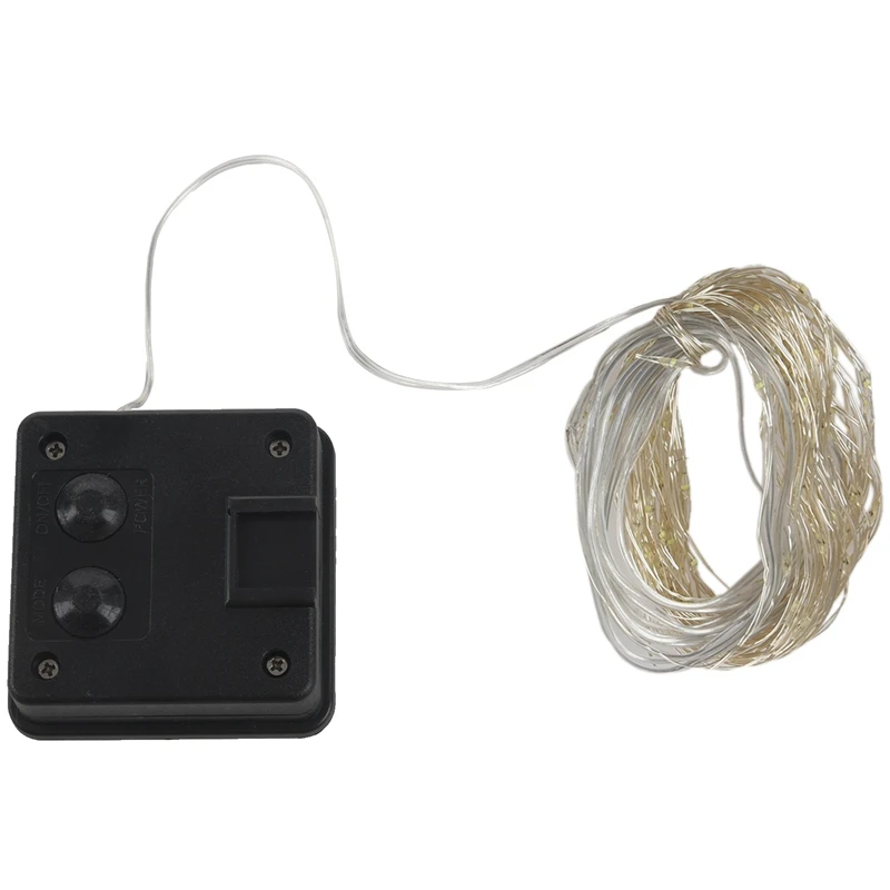 

Solar String Lights, 10M 100LED Outdoor String Lights, Waterproof Decorative String Lights for Patio, Garden, Gate, Yard, Party,