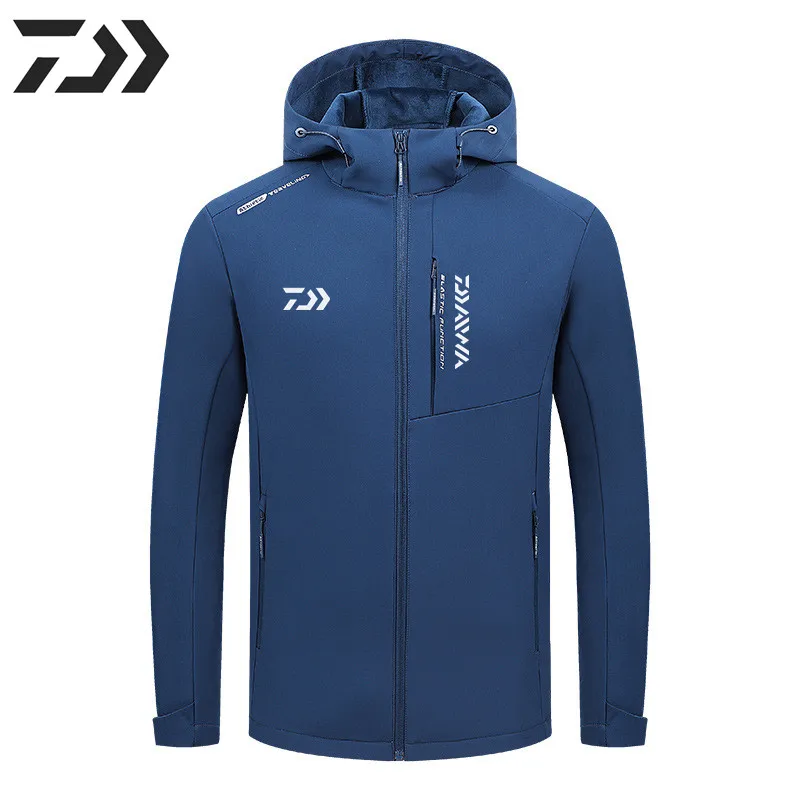 

Waterproof Windproof Fishing Jacket Daiwa Men's Women Breathable Fishing Clothes Autumn Winter Outdoor Fishing Coat Keep Warm