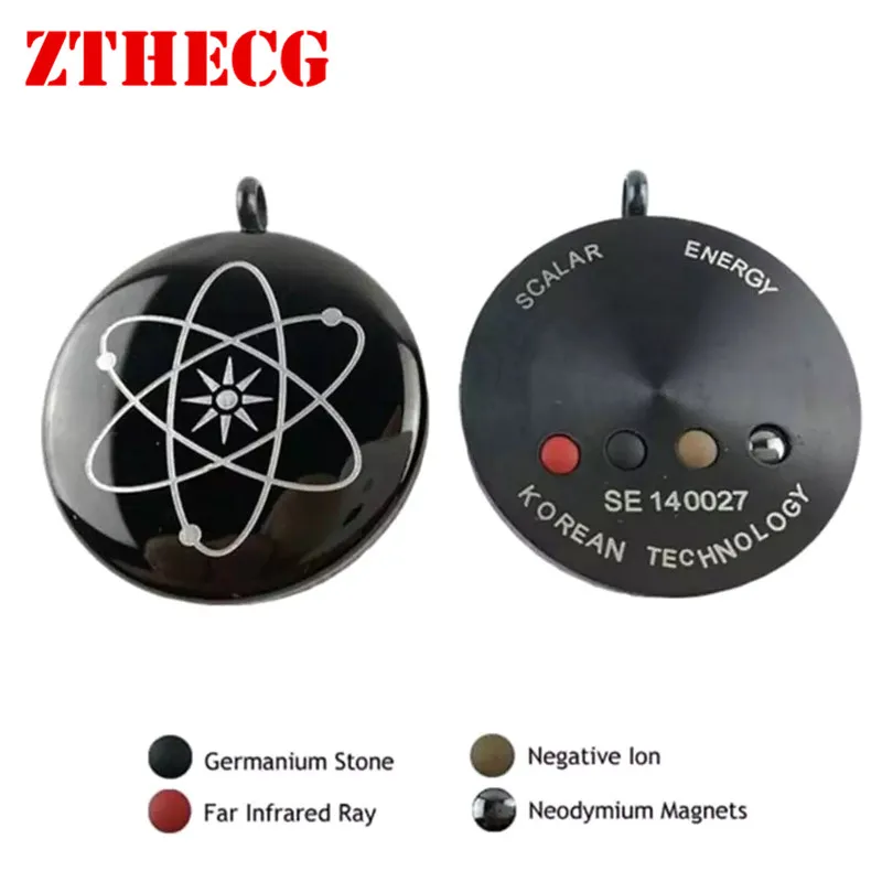 Ожерелье из титановой стали в японском стиле подвеска кулон Квантовая с