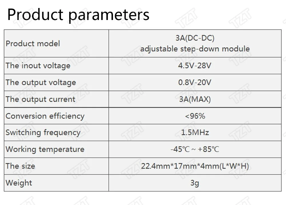 LM2596HVS LM2596, модуль источника питания с DC-DC бак 3A настраиваемый понижающий модуль-регулятор ультра LM2596S понижающий 24V переключатель 12V 5V 3В