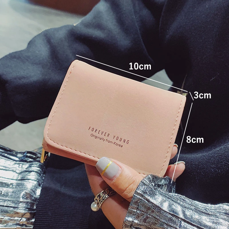 Кошелек женский из искусственной кожи на молнии с отделением для монет несколько