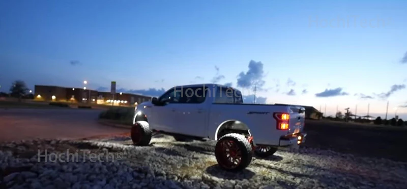Светодиодные горные фонари водонепроницаемые для Тойота FJ Cruiser светодиодный автомобиль шасси свет светодиодный Рок свет многоцветный неоновый светодиодный фонарь комплект