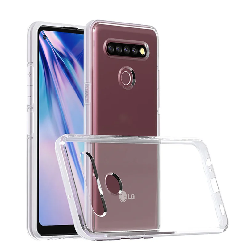 

Soft TPU Transparent Clear Phone Case for LG K51s Case Back Cover For LG Q6a K92 5G K62 K42 LG Q50S V60 ThinQ Reflect Case