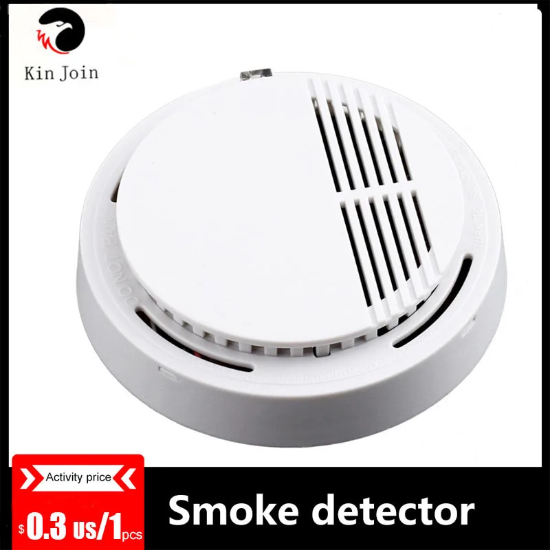 High Sensitive Stable Independent Alarm Smoke Detector Home Security Wireless Sensor Fire Equipment | Безопасность и защита