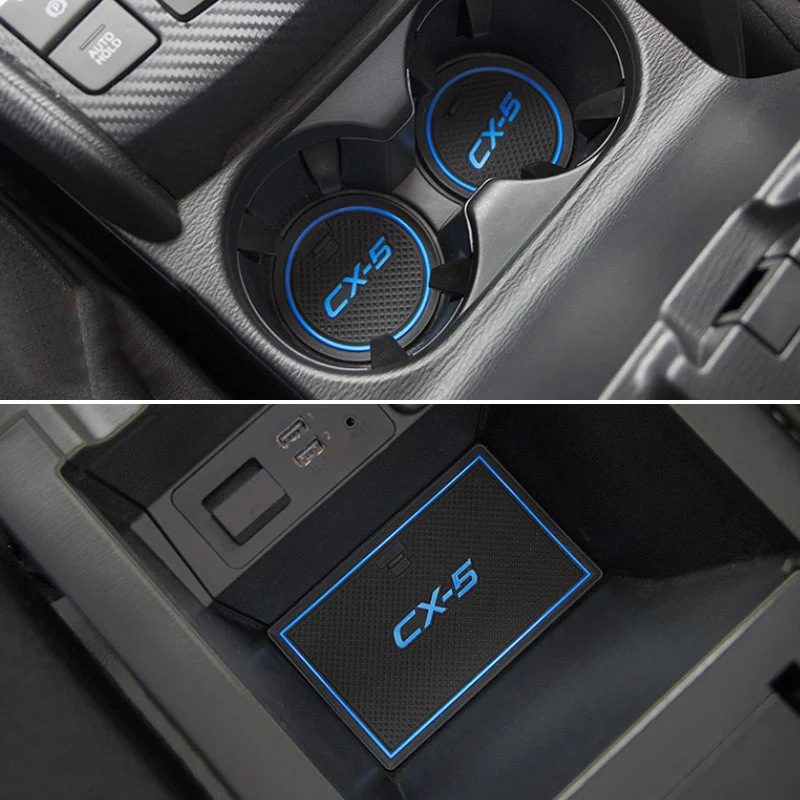 Авто для Mazda CX 5 CX5 2017 2018 2019 ворота Слот прокладка резиновая дверной коврик