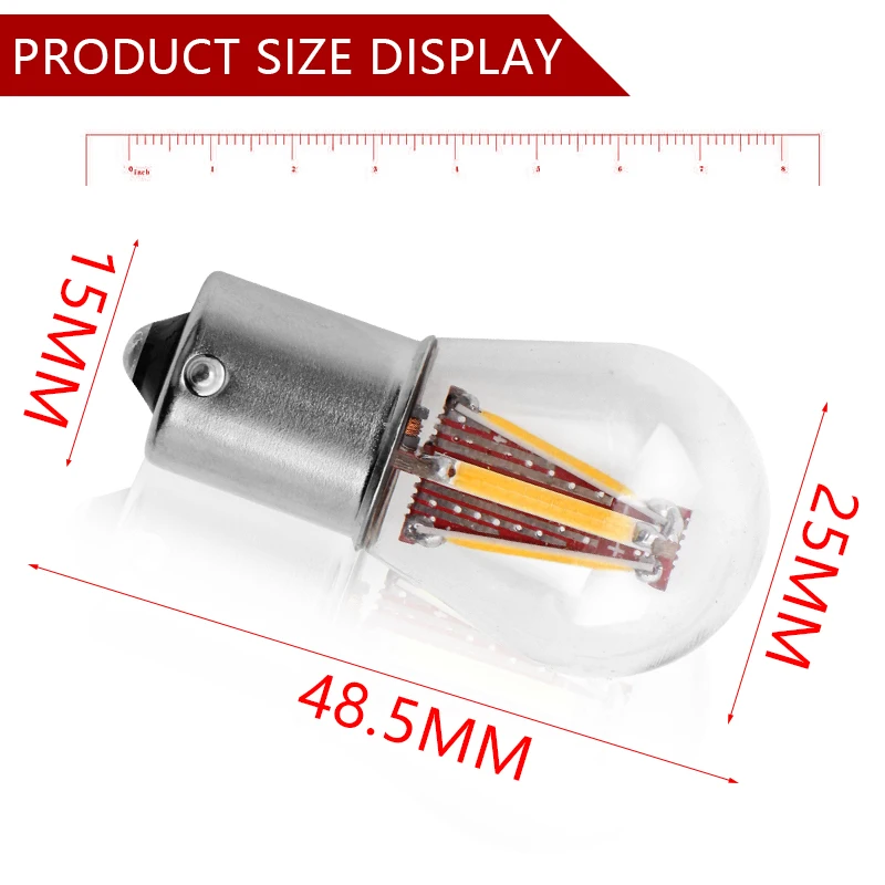 1pcs BA15S P21W led bay15d car Bulb 1156 1157 P21/5W COB S25 Brake Reverse Lights Turn Signal Parking AUTO Lamp white red yellow |