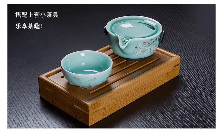 [GRANDNESS] решетчатая коробка * бамбуковый поднос для сервировки чая 22*12*3 8 см кунг фу