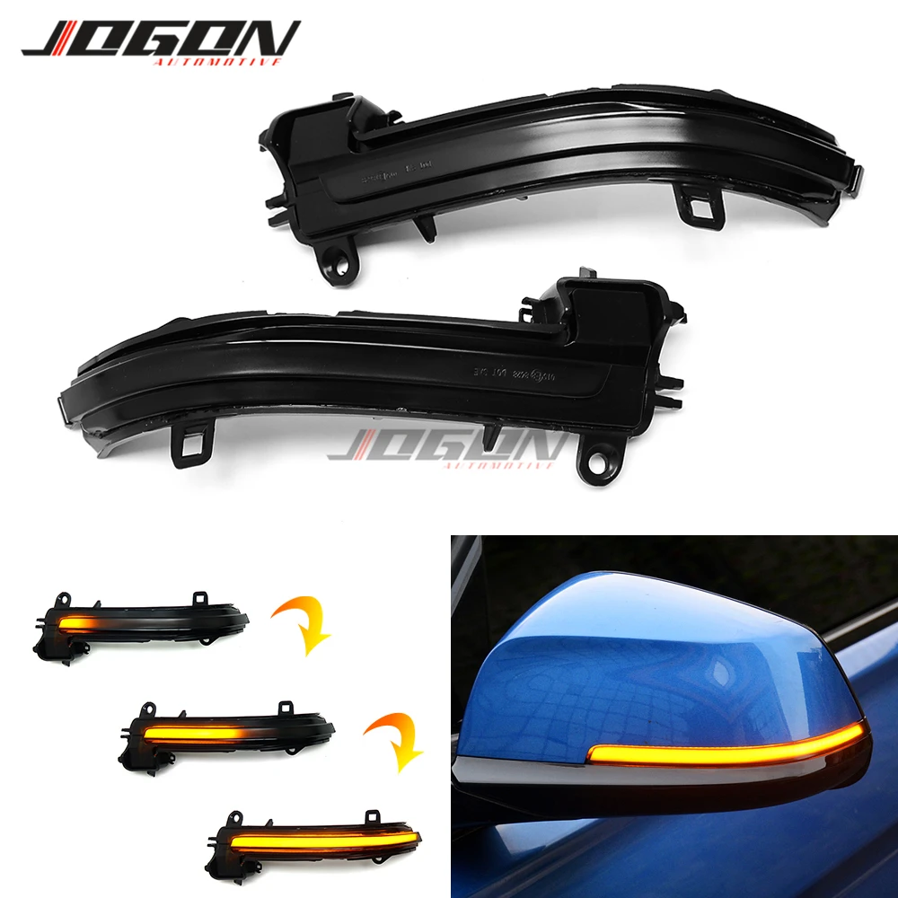 Динамический сигнал поворота светодиодный Зеркало заднего вида Индикатор