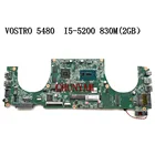 Новая модель 830M(2G) DAJW8GMB8C1 для ноутбука Vostro 14 5480, материнская плата для ноутбука, системная плата 5M32N 100% протестирована