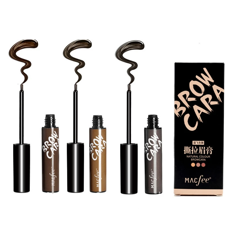 

Makeup Eyebrow Enhancers Liquid Gel Long Lasting Waterproof Easy To Wear Tear Peel-off Brow Tattoo Tint Eyes Brows Natural