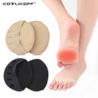 KOTLIKOFF, женские шелковые носки с губкой, нескользящая подкладка, незаметный носок, носочки для ног, носочки на высоком каблуке