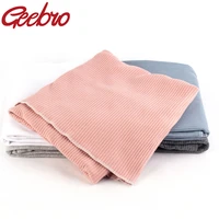 geebro new wool baby swaddle soft blankets newborn rib sleeping bag infant bedding blanket towel scarf baby stuff