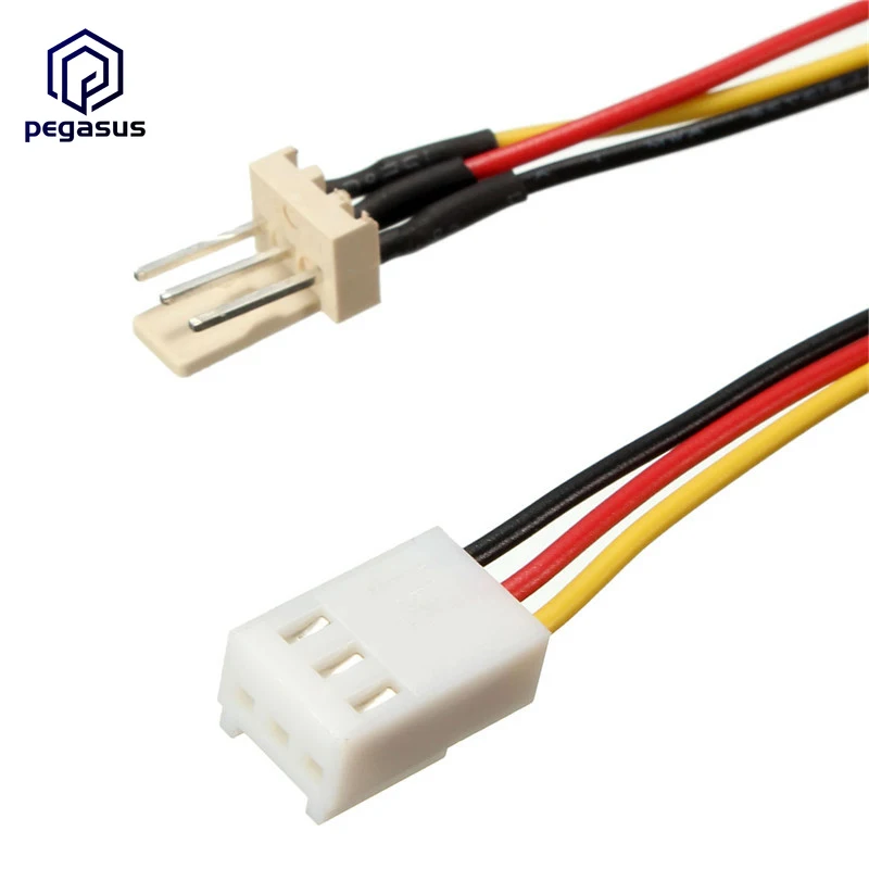 30CM PC Computer Internal Built-in Fan 3Pin Power Extension Cable |