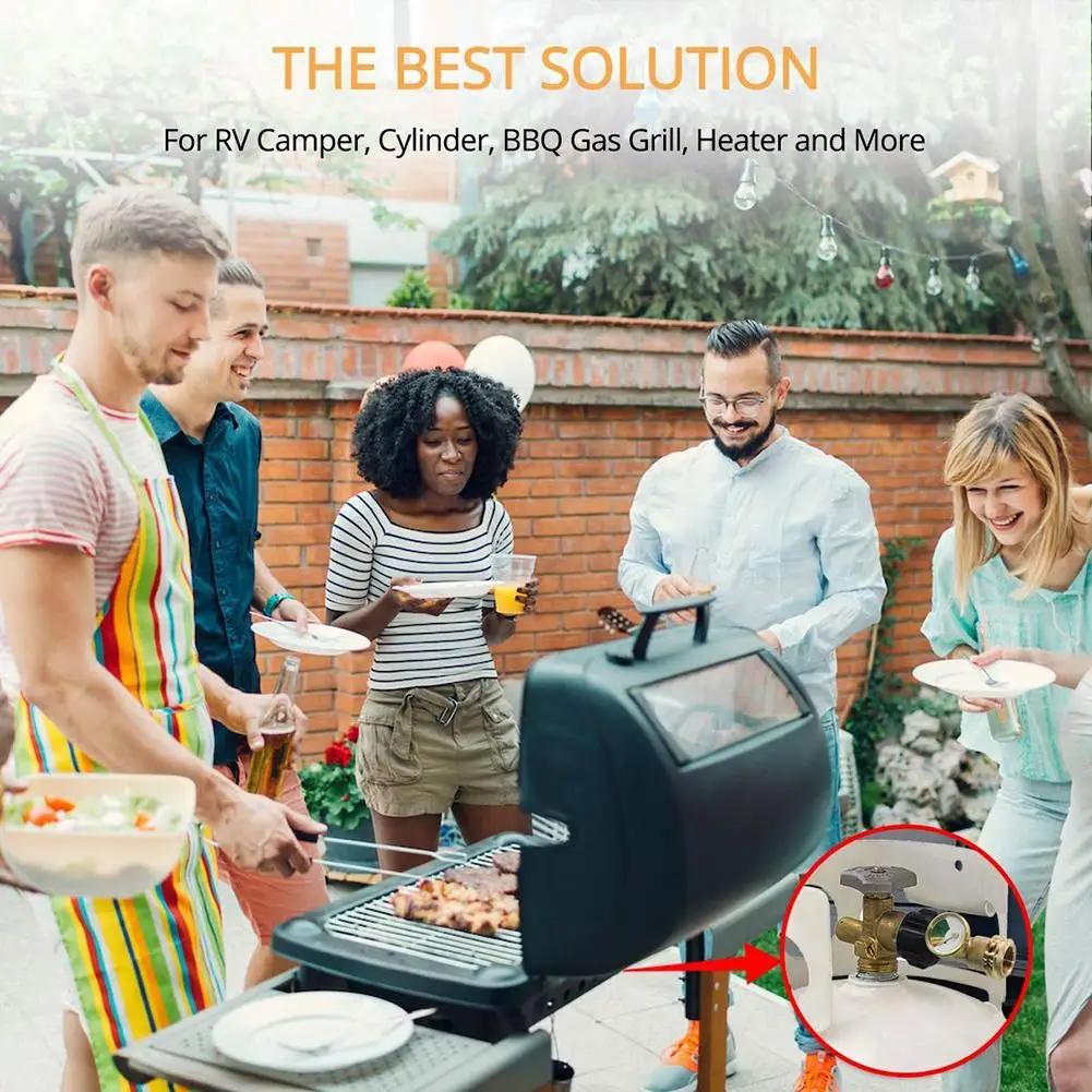 Измеритель уровня пропана индикатор утечки измеритель давления подключение для