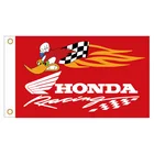 3x5 футов гоночный автомобиль, мотоцикл HONDA флаг баннер для украшения