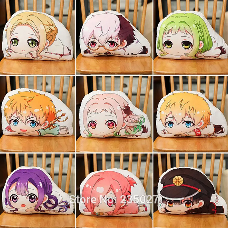 

Игрушечные фигурки в туалете Hanako-kun Minamoto Kou Nanamine Sakura Mitsuba плюшевая подушка для куклы 40 см
