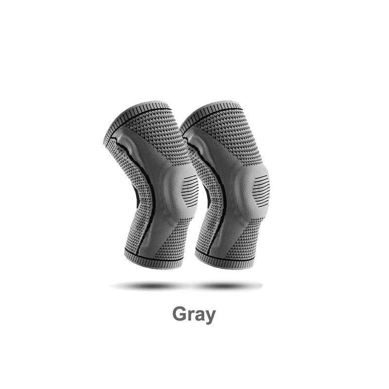 Силиконовые наколенники полноразмерный фиксатор колена средняя поддержка